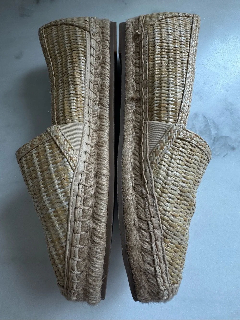 J.McLaughlin Women's Natural Shira Raffia Espadrille 8